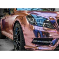 Mirror Rose Gold Chrome Vinyl Car Wrap