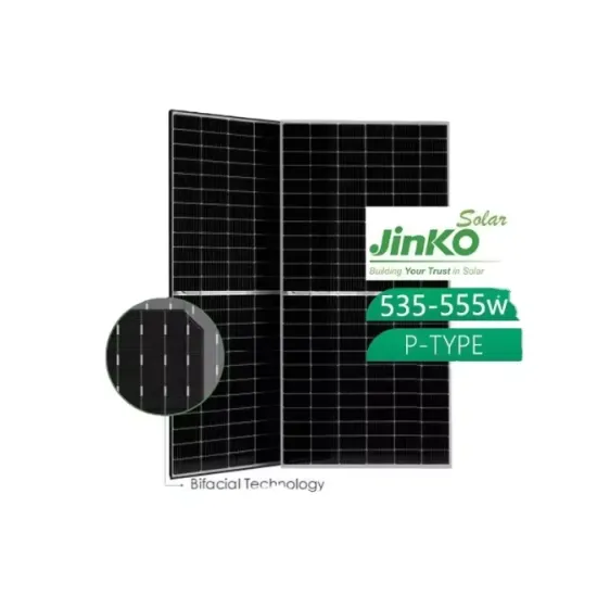 DUAL Glass Jinko Solar Panels - 535W to 555W Bifacial Solar Modules