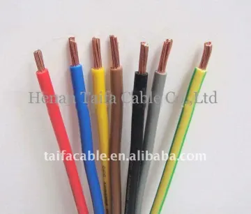 Top quality flexible copper pvc insulate wire/building wire