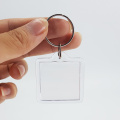 Small Gift 40mm 40mm Digital Picture Holder Keychain