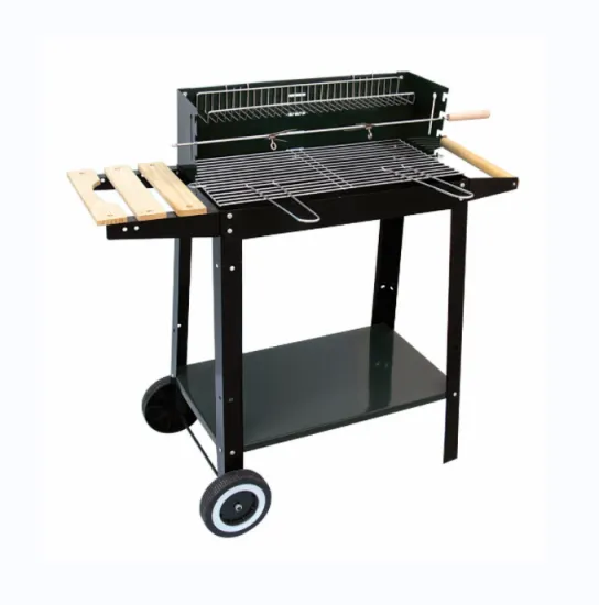 Promotional garden camping bbq grill Simple Spit Roast Rotisserie BBQ grill