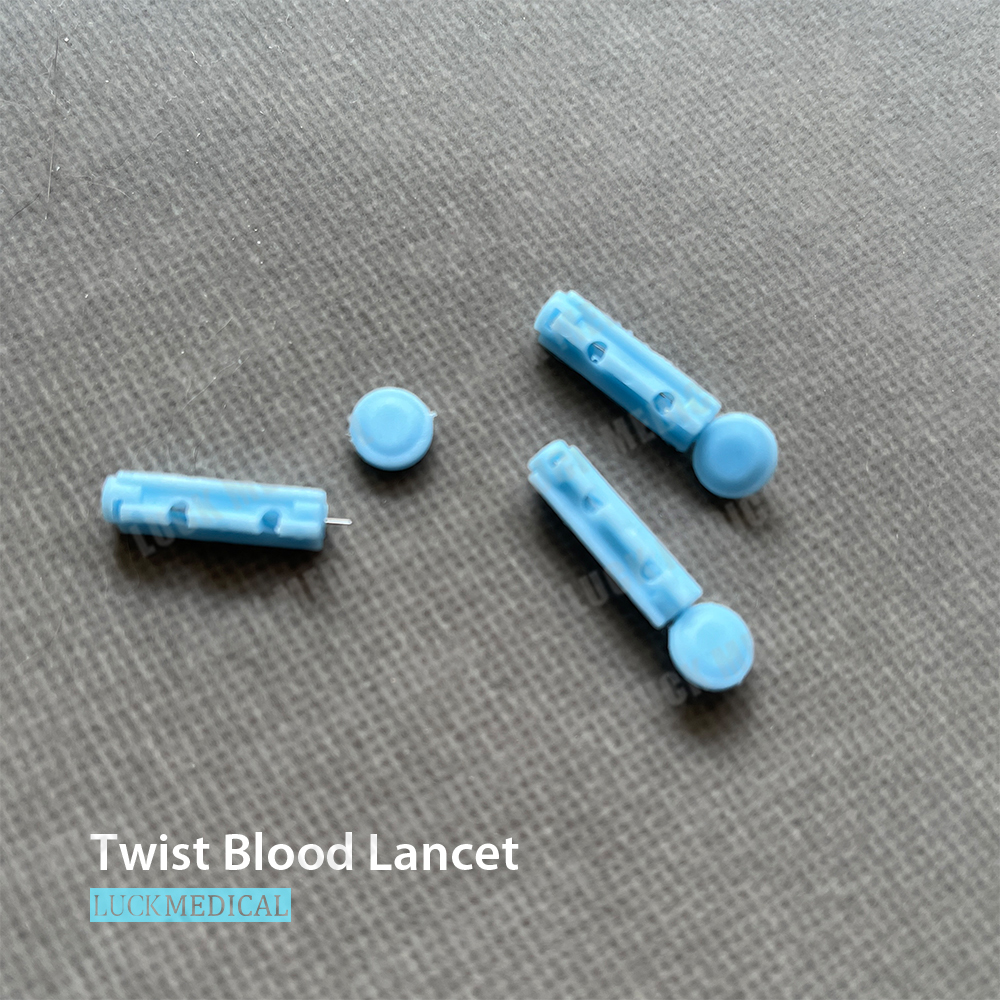 Teste de glicose no sangue da Lancet