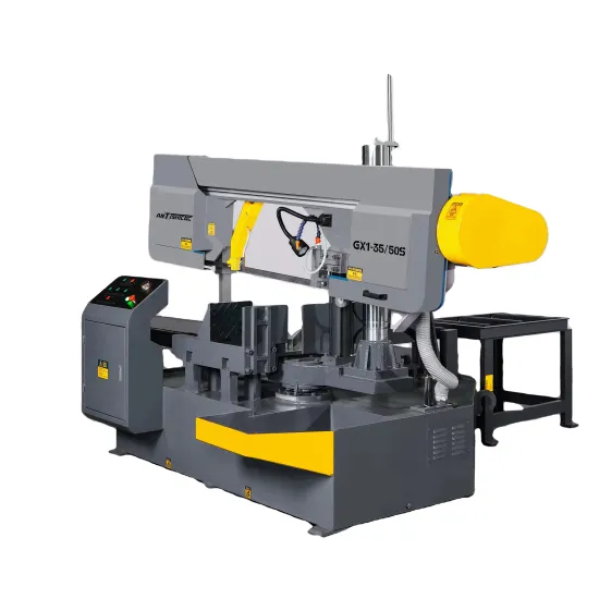 ANTISHICNC GX1-35/50S Semi-Automatic Angle Cutting Metal Band Saw Machine: Wholesale Pricing and Specifications