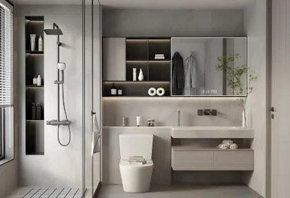 Customizable Smart Mirror for Modern Bathroom