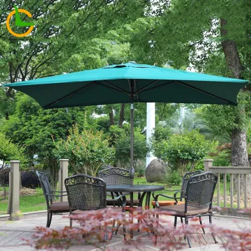 UV Protection Straight Patio Aluminum Beach Umbrella - Outdoor Waterproof Patio Umbrella