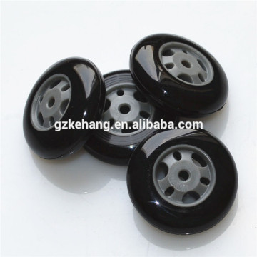 China all size baggage wheels/suitcase parts/gzkehang caster/durable portable luggage wheels