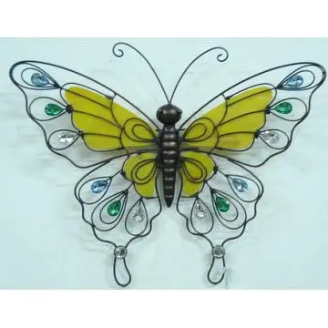 metal butterfly wall decor