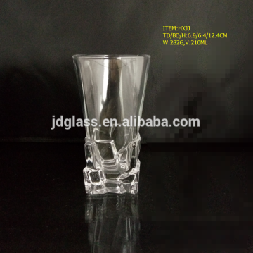New style drinking glass cup - water liquid 7oz