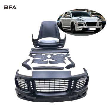 Porsche Cayenne 957 Body Kit: MSY Front and Rear Bumper Set for 2005-2010 Models