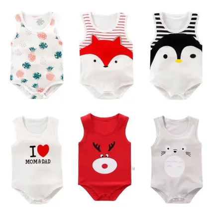 Baby Clothes: Onesies, Fart Vests, and Sleeveless Jumpsuits