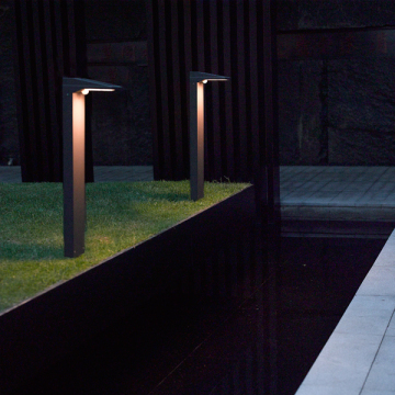 Solar-Powered Bollard Light 2802-650 / 2802-900