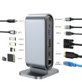 12-in-1 USB C Docking Station met 100W