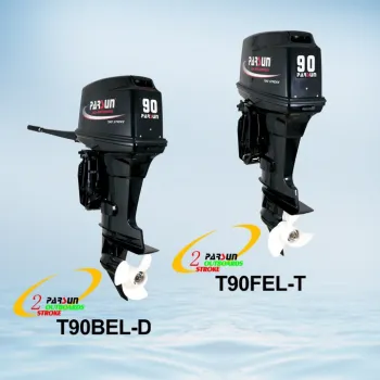 90HP Boat Engine with Power Trim