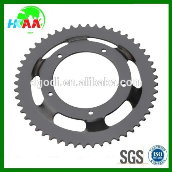 Wholesale CNC machining metal motorcycle chain sprocket price