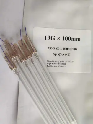 nose blunt threadlift 19g38mm 50mm wide nose tip