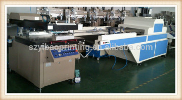 3/4 automatic screen printing machine with vacuum table for UV varnish on paper