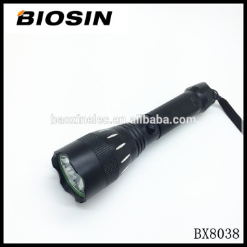 High quality powerful rechargeable cree led flashlight