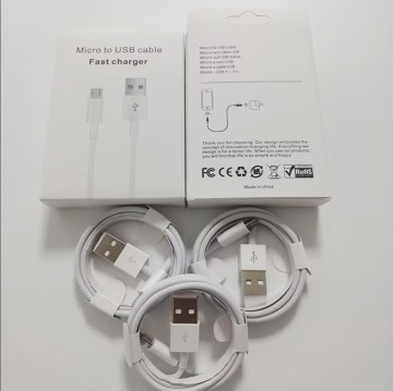 Micro to USB v8 Cable for Android: Fast Charging 2A Cable for Mobile Phones