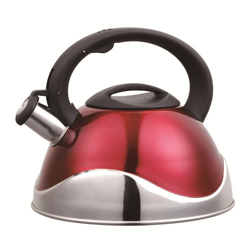Kitchenware Painting Red Whistling Kettle