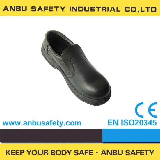 micro fiber upper softness oil & slip resistant black kitchen shoes chef