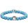 Bracelet en pierre d&#39;ornement d&#39;animaux en alliage