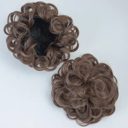 15cm Synthetic Hair Chignon Postiche: Hair Pieces and Bun Accessories