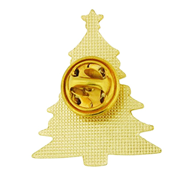 Christmas Tree back pin 