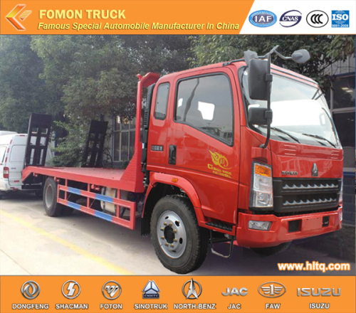 بيع سرير شاحنة مسطحة SINOTRUK HOWO 8tons