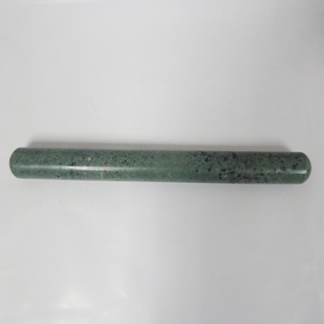 Green Stone Rolling Pin