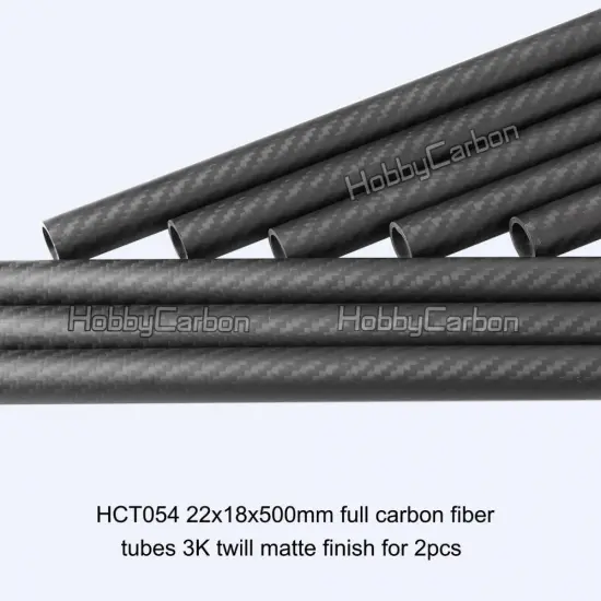 3K Full Carbon Fiber Tubes and Connectors