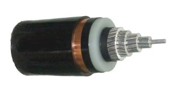 33kv Aluminum Power Cable 1*300mm2 XLPE Insulated Medium Voltage Single Core Cable