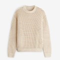 Załoga bawełniany sweter dla mężczyzn