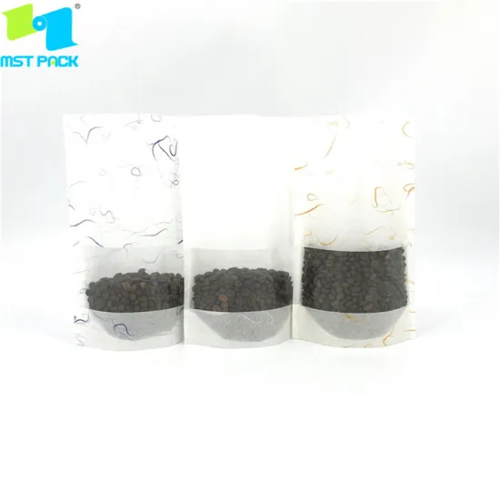 Powder Packaging Pouch Kraft Paper Bag