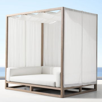 Outdoor Sun Bed & Luxury Garden Furniture Set
