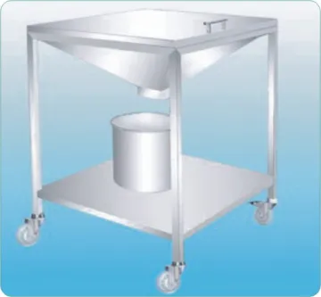 Stainless Steel Operation Washing Trolleys