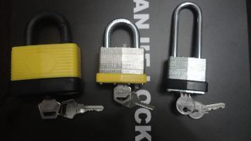 Hot !!short and long shackle fingerprint padlock