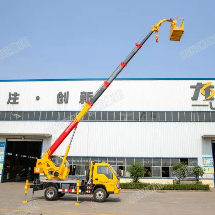 Hengwang HWFT5T Hydraulic Mini Car Crane - 5 Tons Mobile Crane