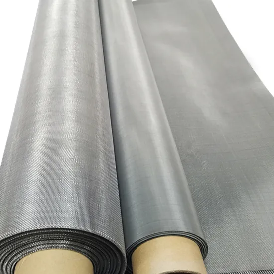 Ultra Fine 120 Mesh SS430 Stainless Steel Weave Wire Mesh for New Energy