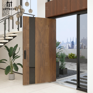 Hitech Modern Stainless Steel Insulated Single Broken Bridge Front Door Designs for Houses