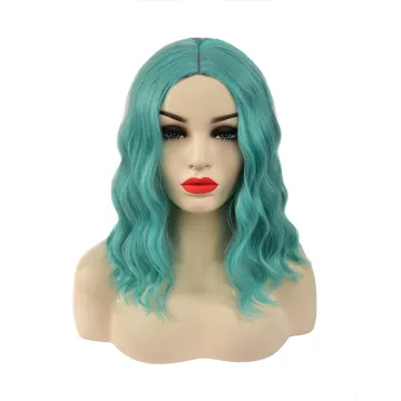 Top Selling Wholesale Water ripple Style short synthetic bob Wig