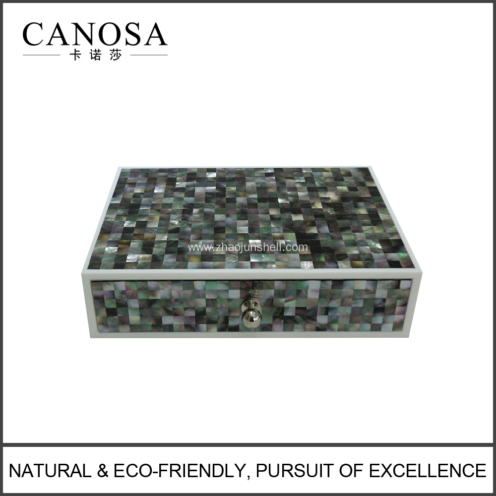 Star Hotel Mosaic Mother of Pearl Amenity Boxes
