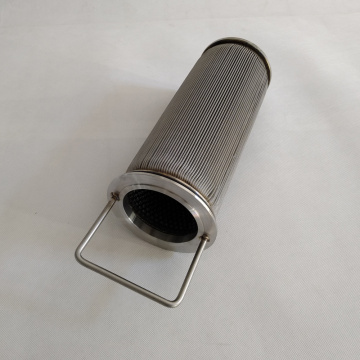 Stainless Steel Sintered Felt Basket Type Oil Filter