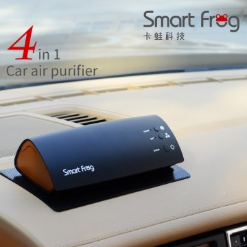 P9 Car freshener with photocatalyst UV sterilize lamp anion generator mini car air purifier