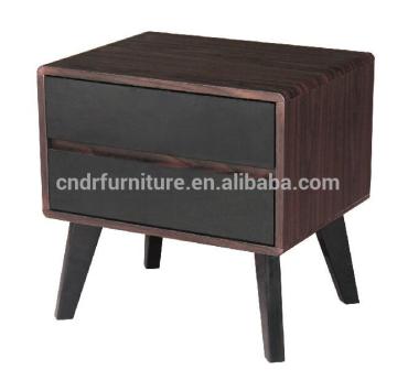 wooden living room cabinet with two drawers