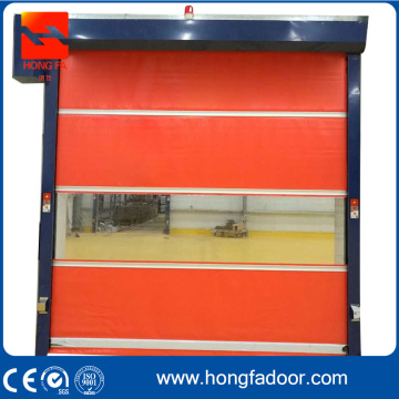 PVC curtain fast shutter door