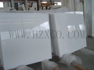 White Marble, Pure White Marble, Tile, Slab, Polished, Honed