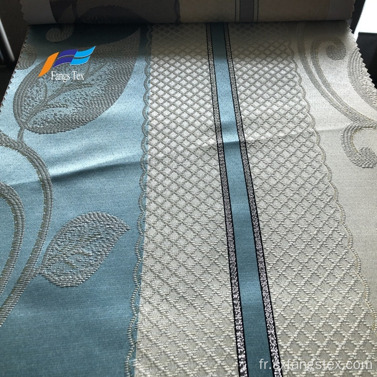 Tissu de rideau de polyester de tapisserie d&#39;ameublement Jacquard de textile à la maison
