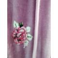 Elegant pink color flannel blanket