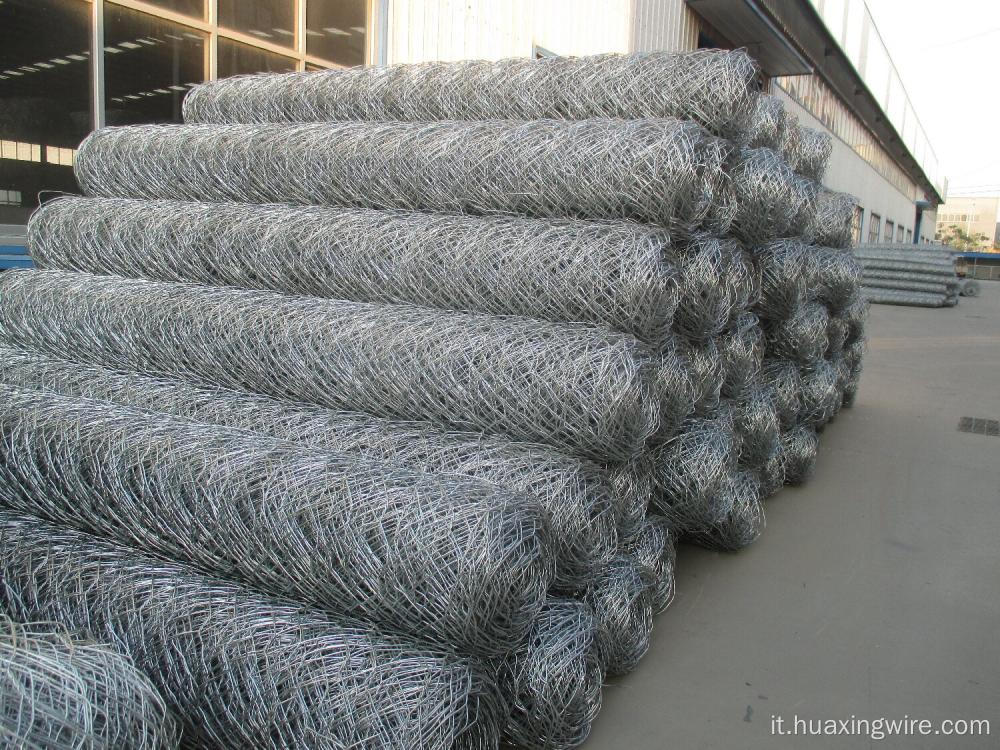 Cesto di gabion zincato a caldo