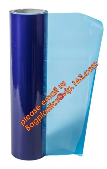 PE Protective Film with Acrylic Adhesive, center folded screen protective film for cellphone and computer, adhesive protective